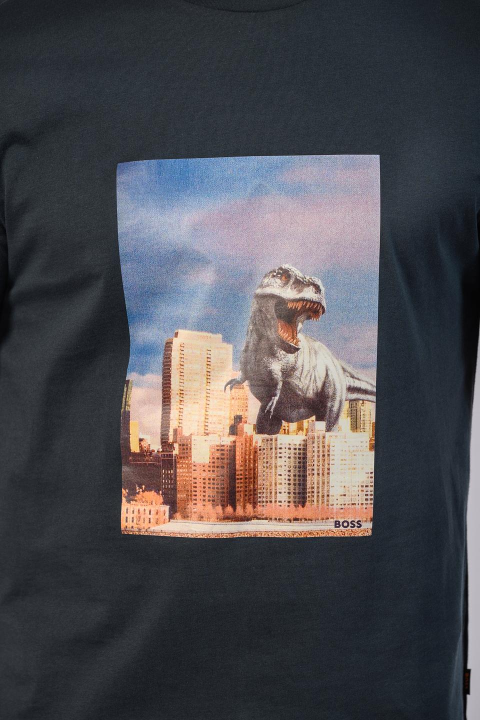 Футболка Boss Orange с динозавром