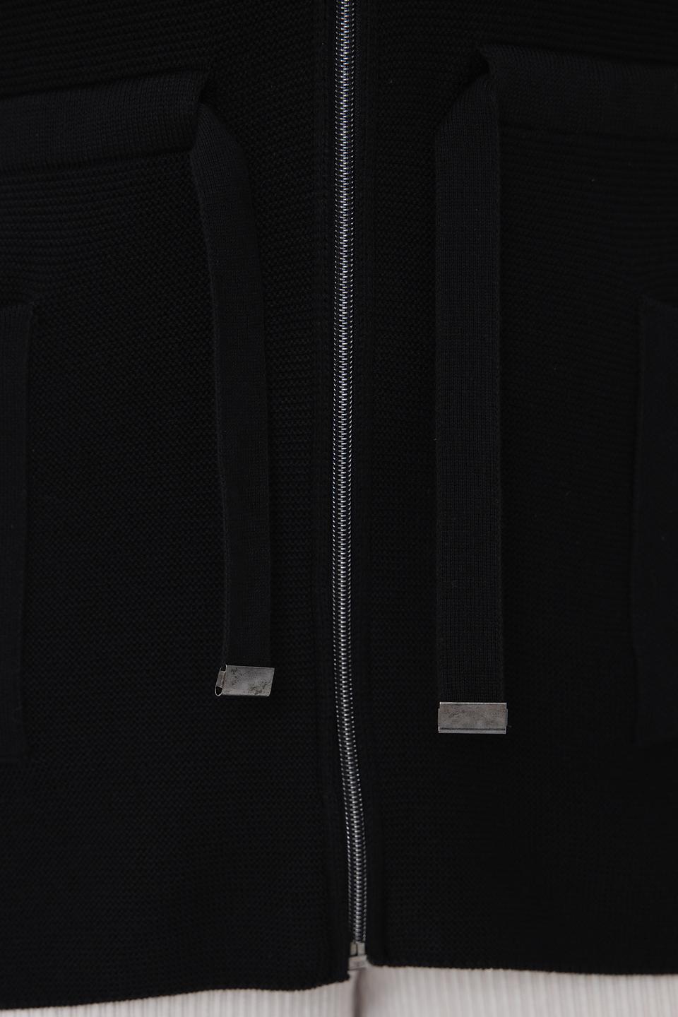 Жакет Lebek чёрный на молнии