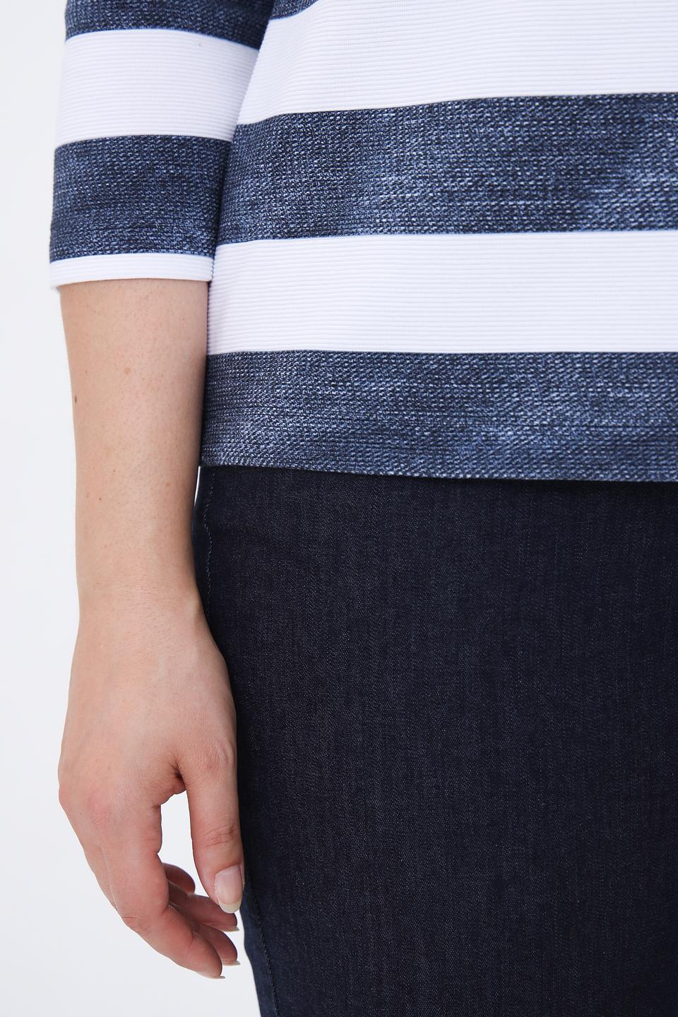 Пуловер Rabe collection в полоску