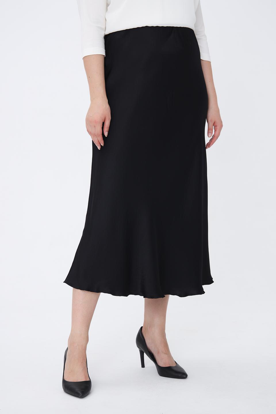 Юбка Lecomte чёрная миди
