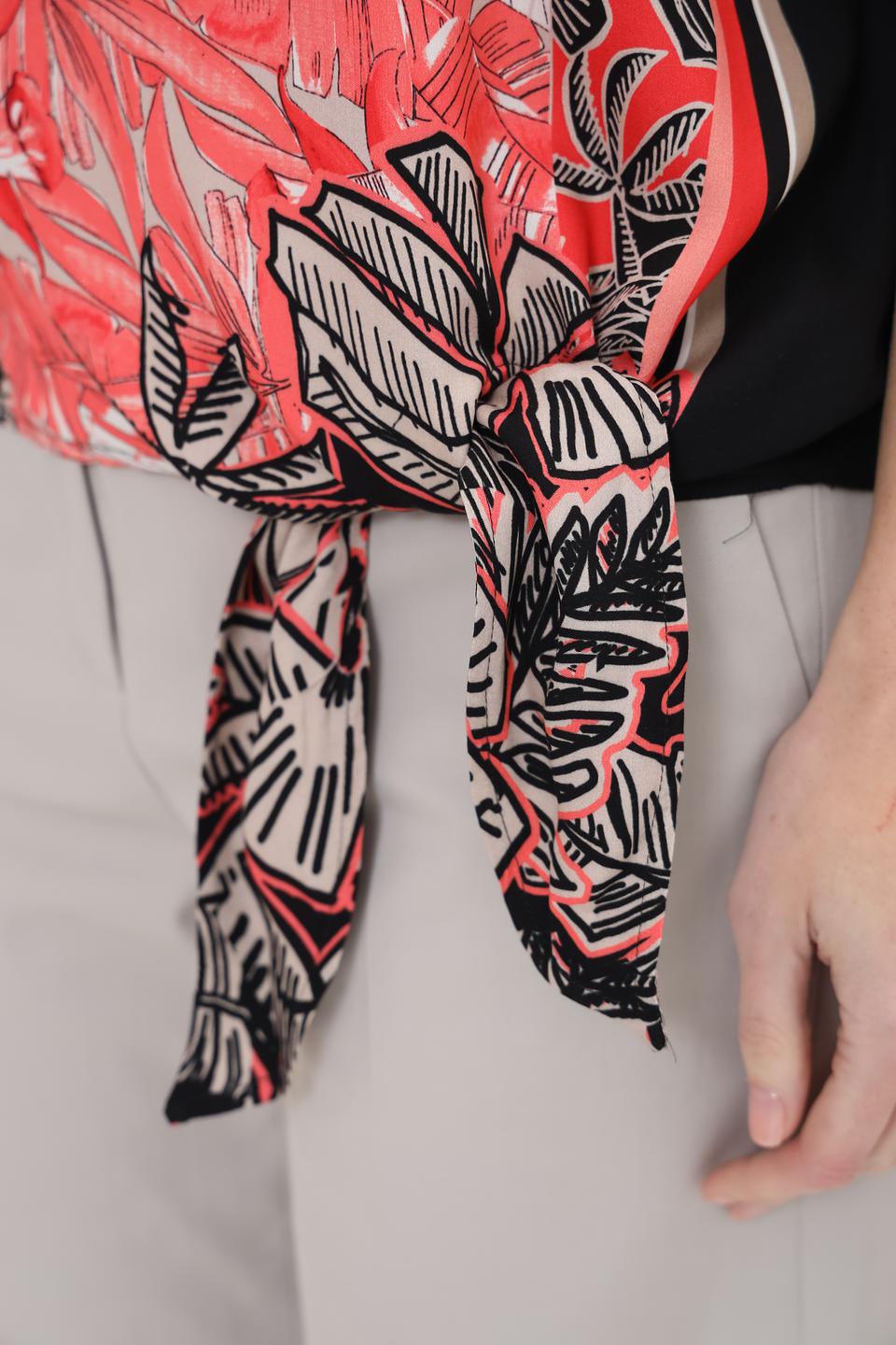 Блуза Gerry Weber с принтом кораллы