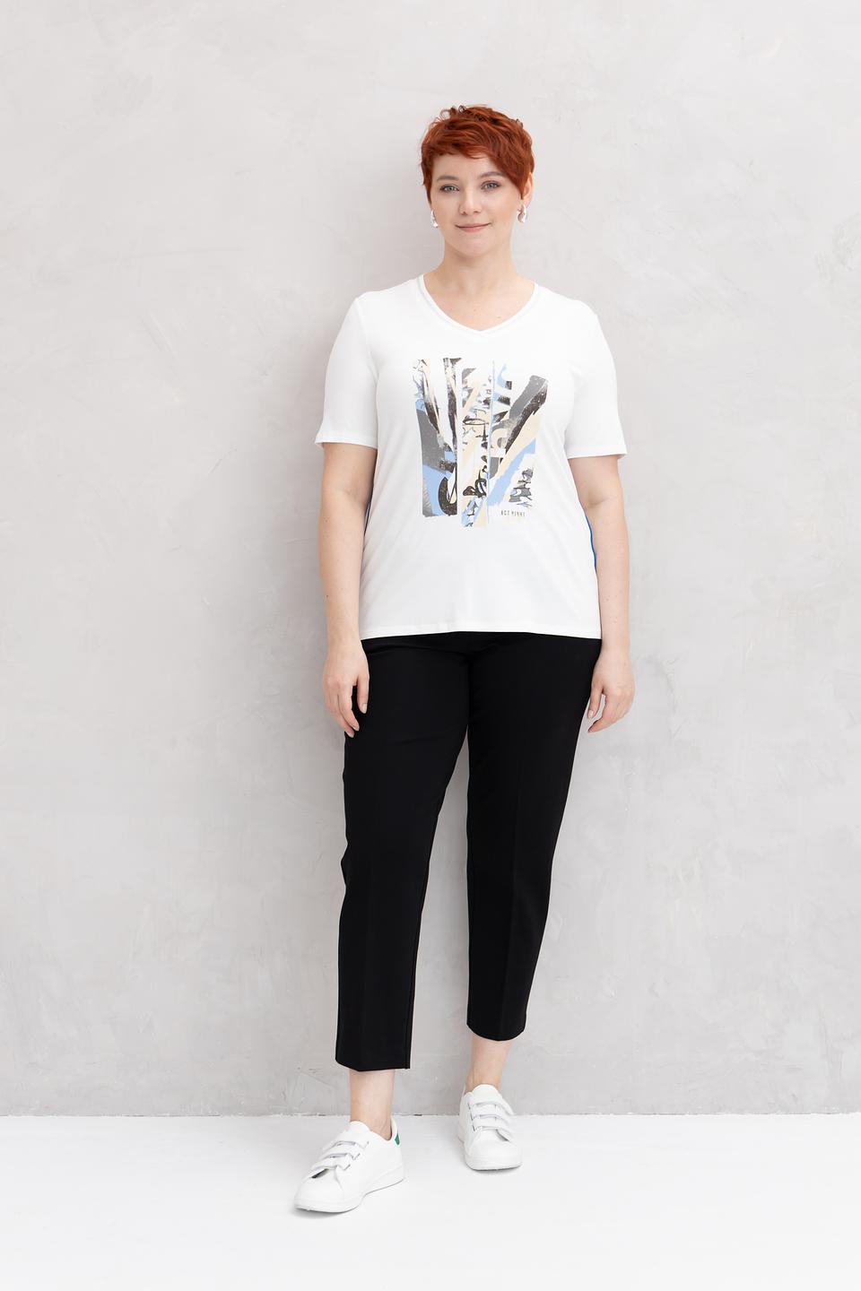 Футболка Barbara Lebek с принтом