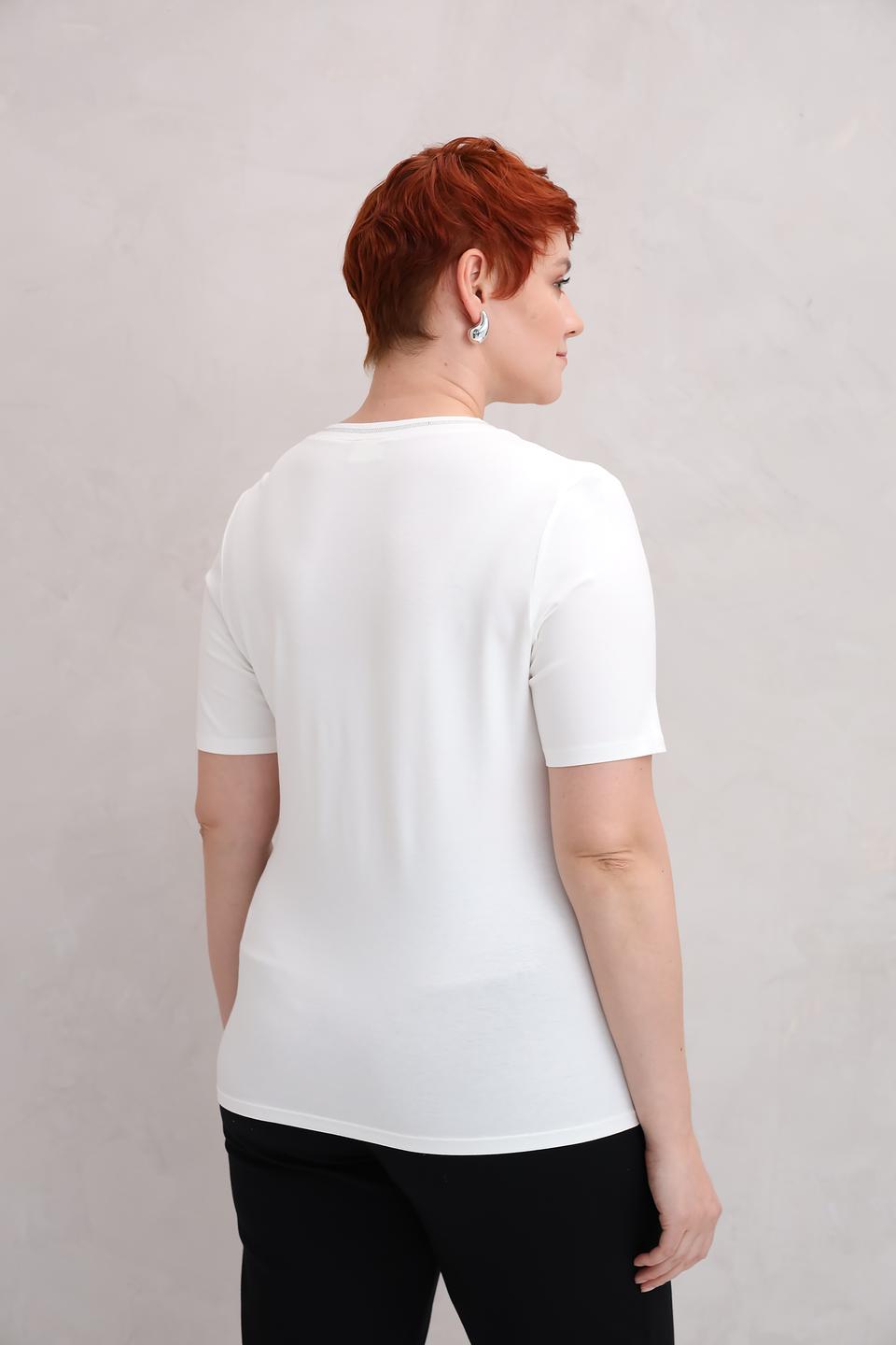 Футболка Barbara Lebek с принтом