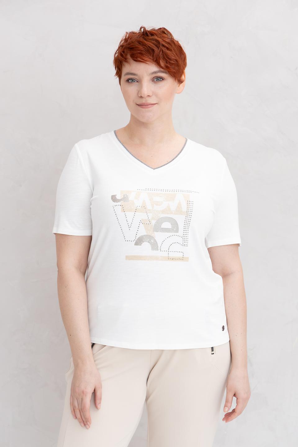 Футболка Barbara Lebek с декором