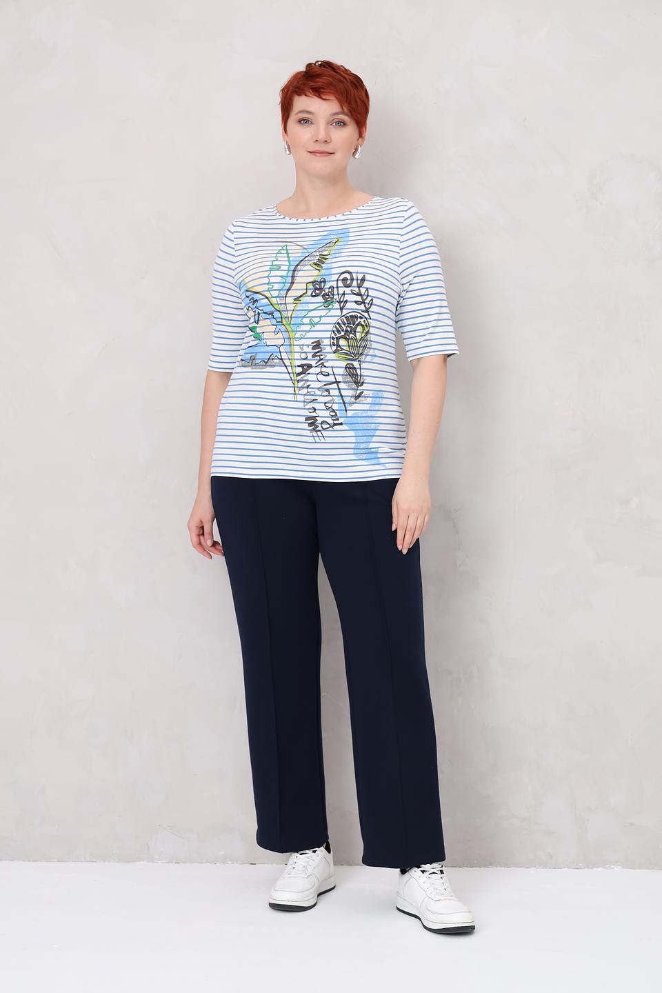 Футболка Lebek с принтом