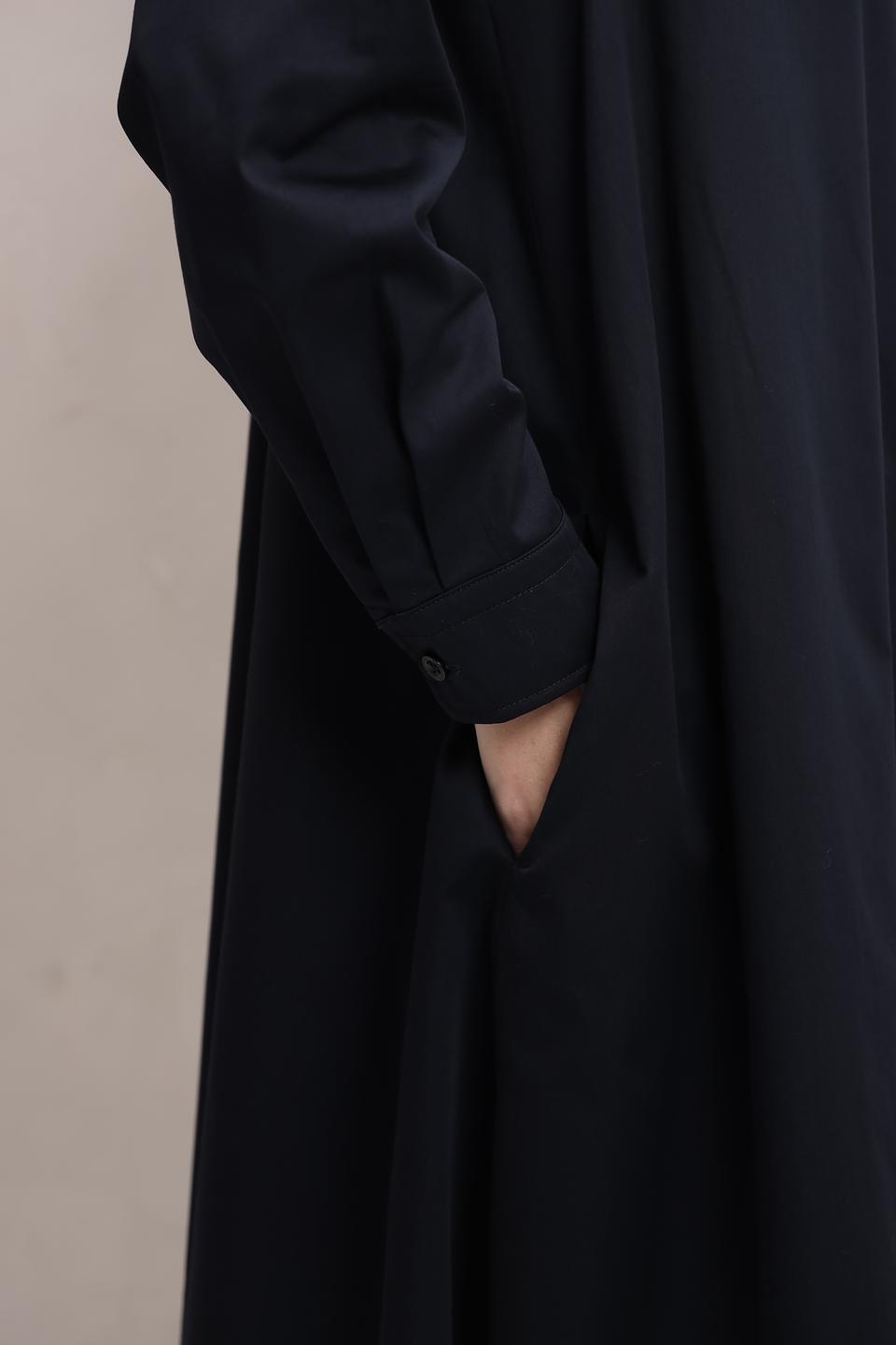 Платье рубашка Margittes тёмно-синее