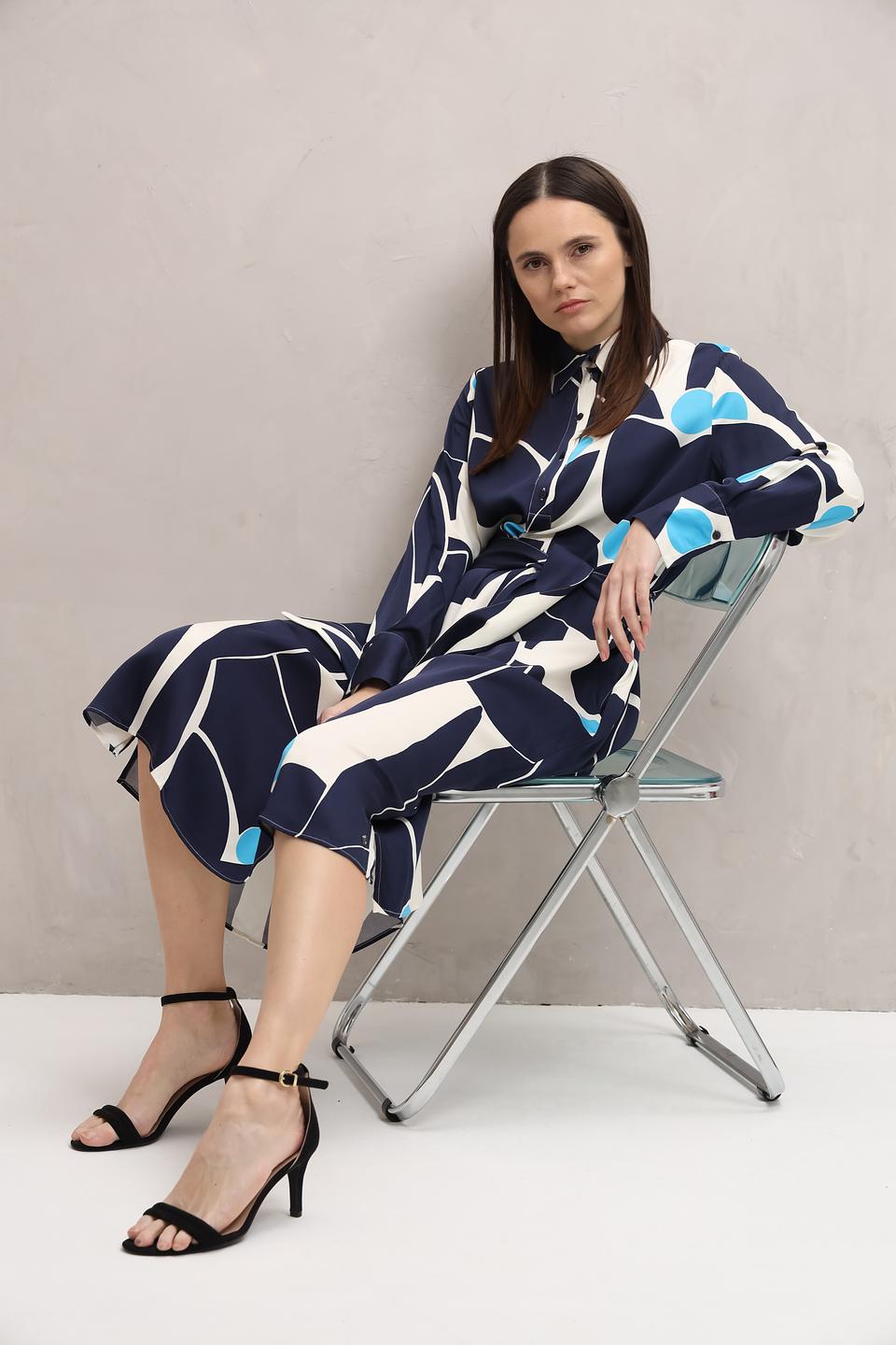 Платье Bugatti с принтом