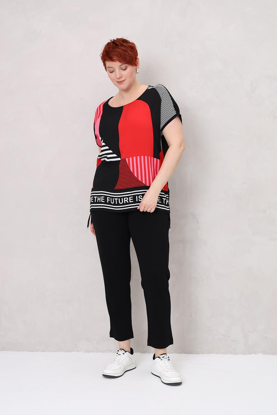 Блуза Via Appia с принтом