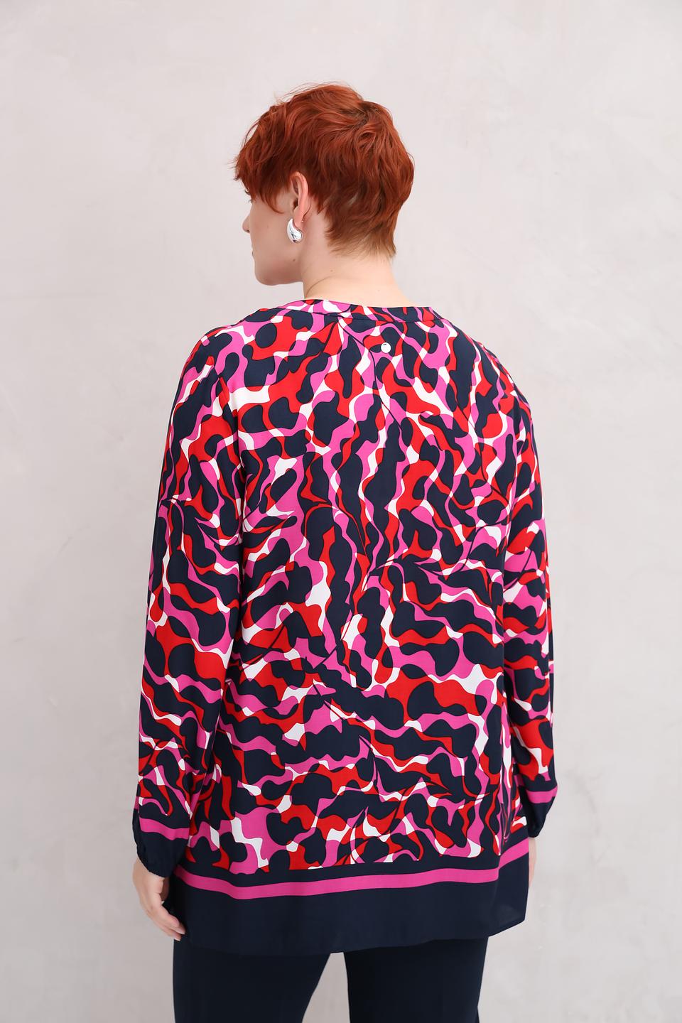 Блуза Frapp с принтом