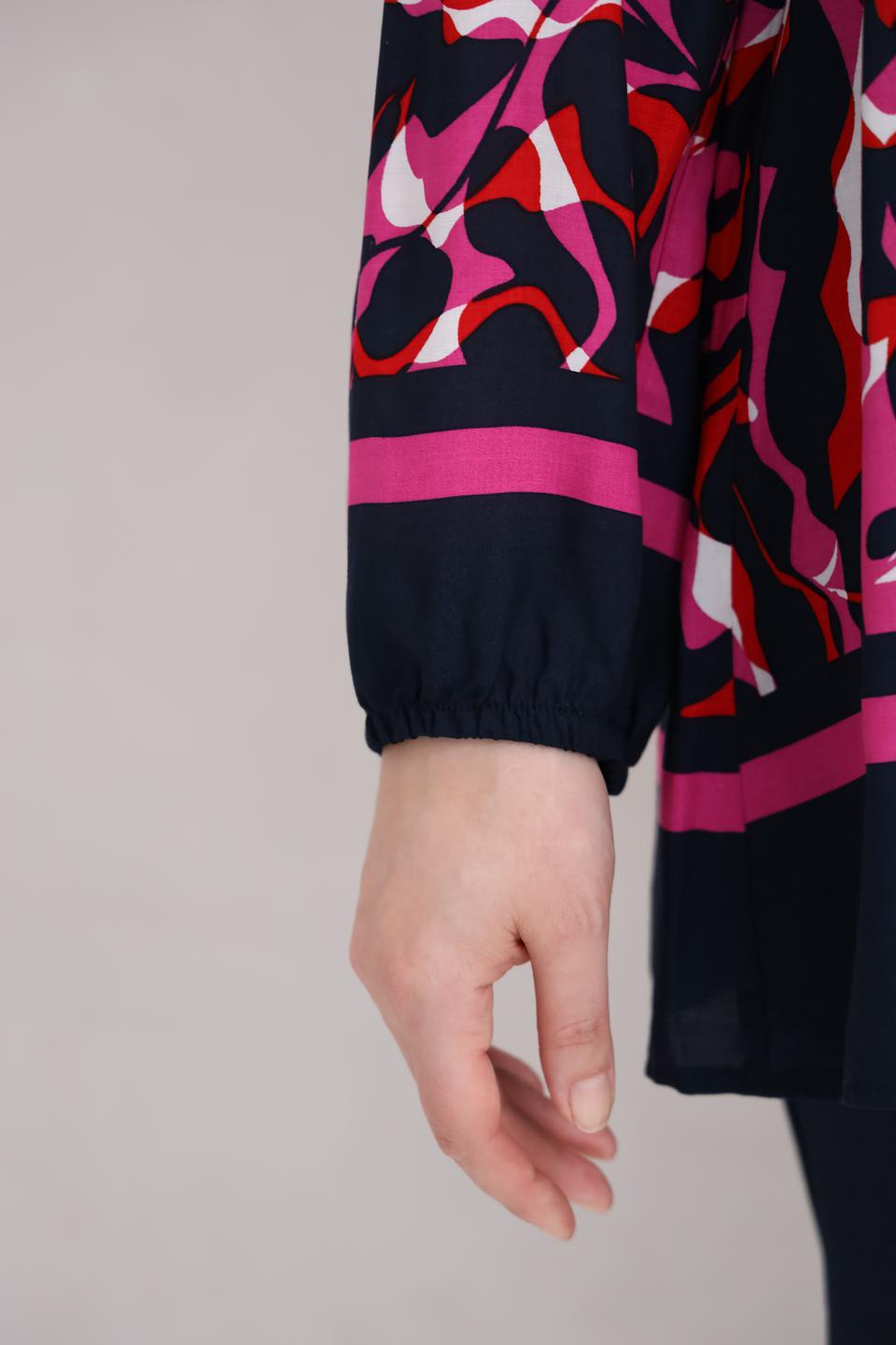 Блуза Frapp с принтом