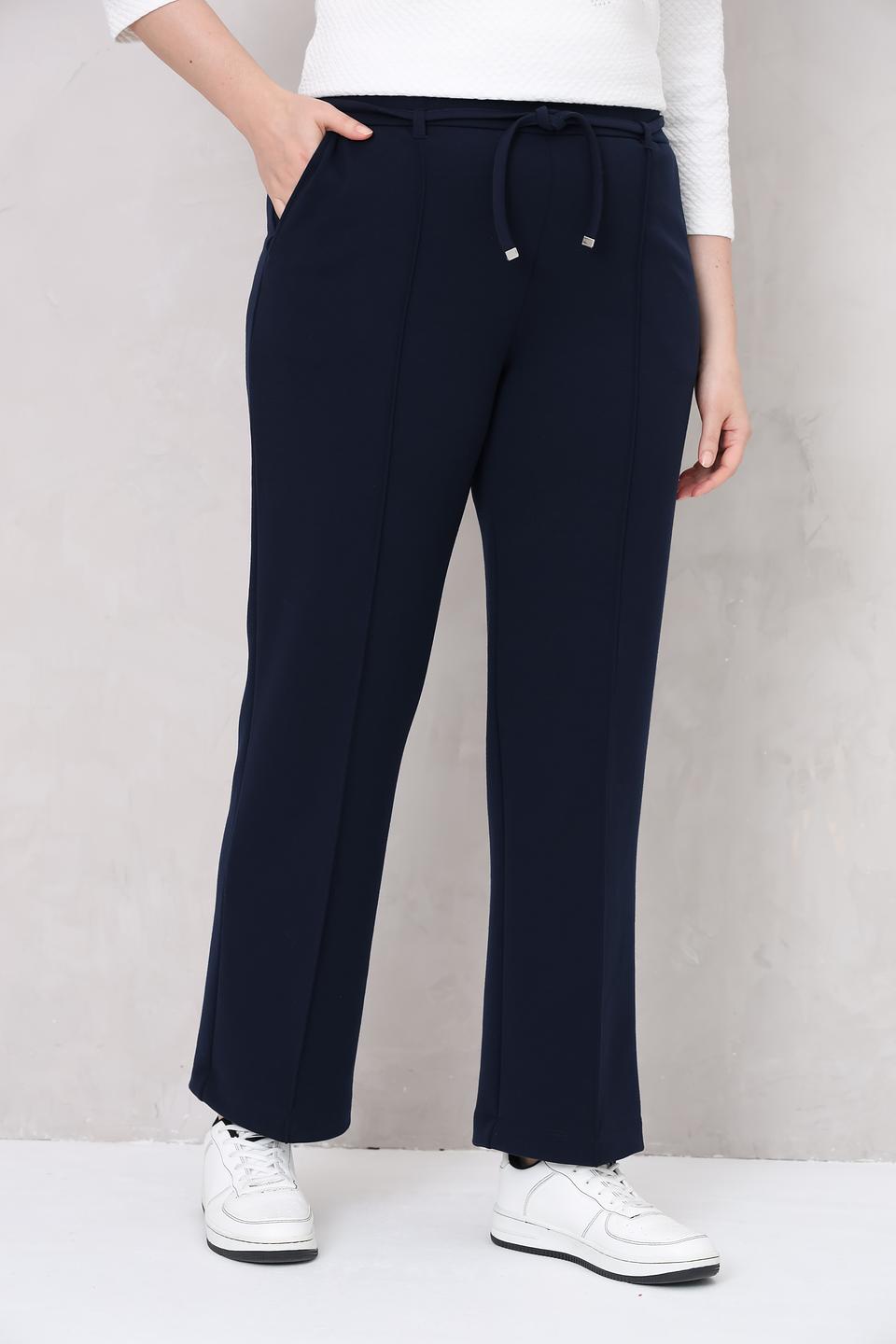 Брюки классические Rabe collection темно-синие