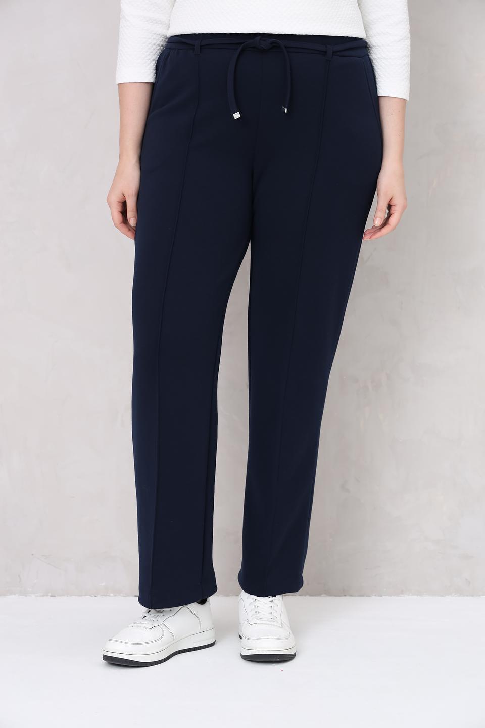 Брюки классические Rabe collection темно-синие