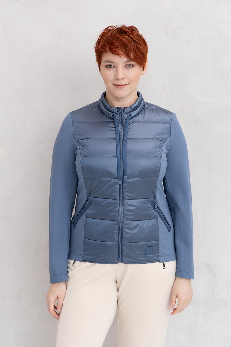 Жакет Rabe collection стеганый синий