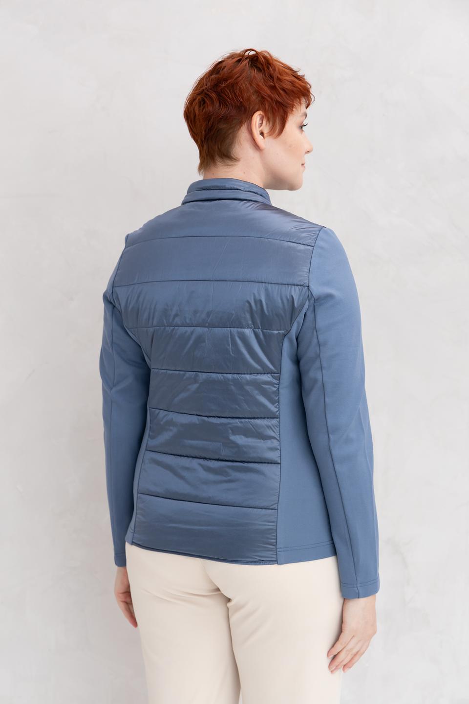 Жакет Rabe collection стеганый синий
