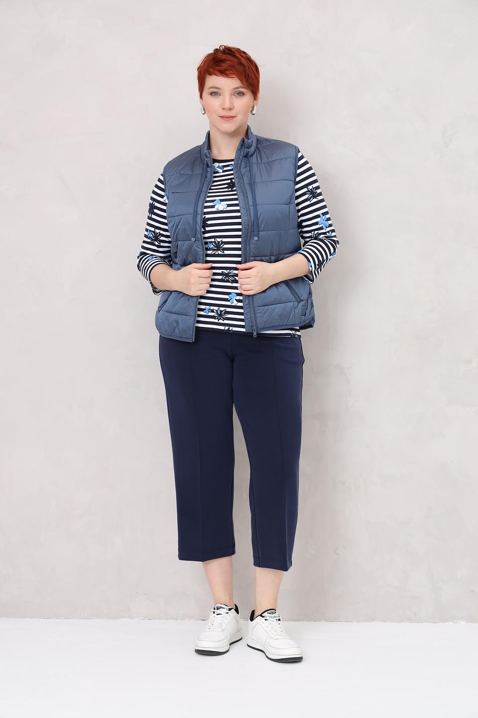 Жилет Rabe collection стеганый серый