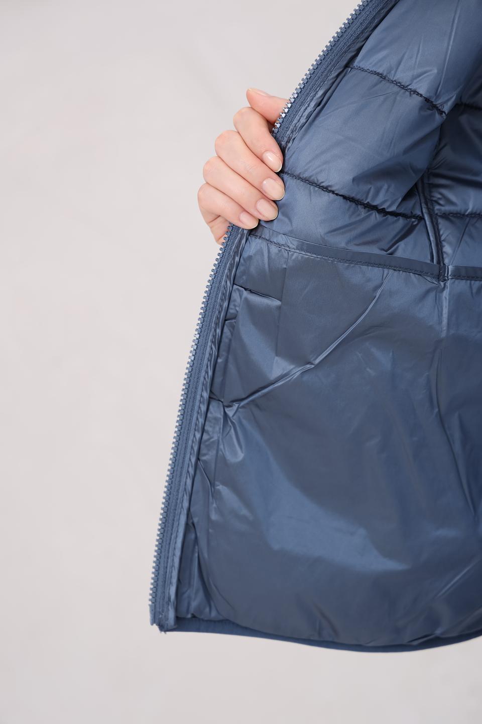 Жилет Rabe collection стеганый серый