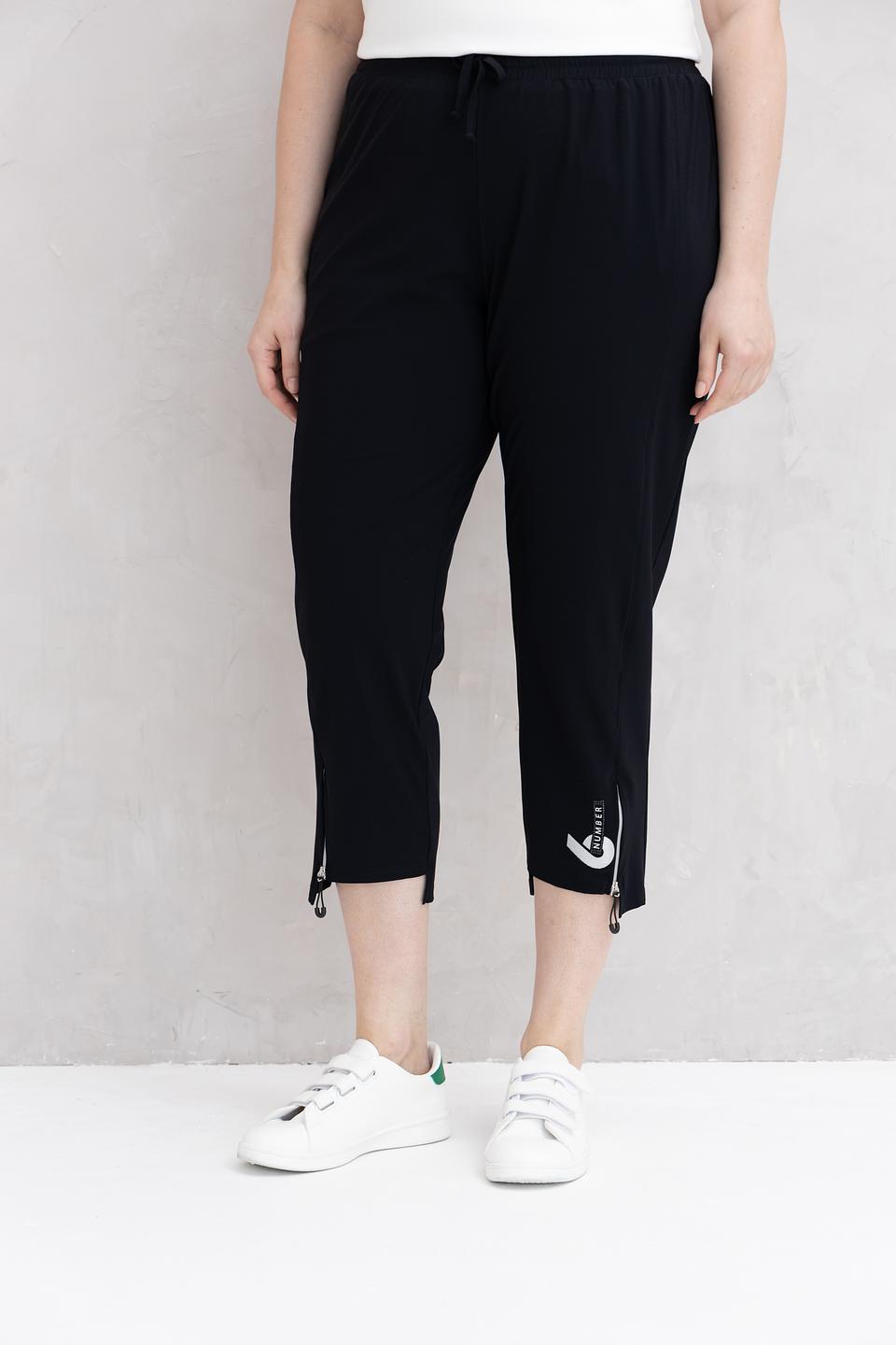 Брюки капри Doris Streich чёрные