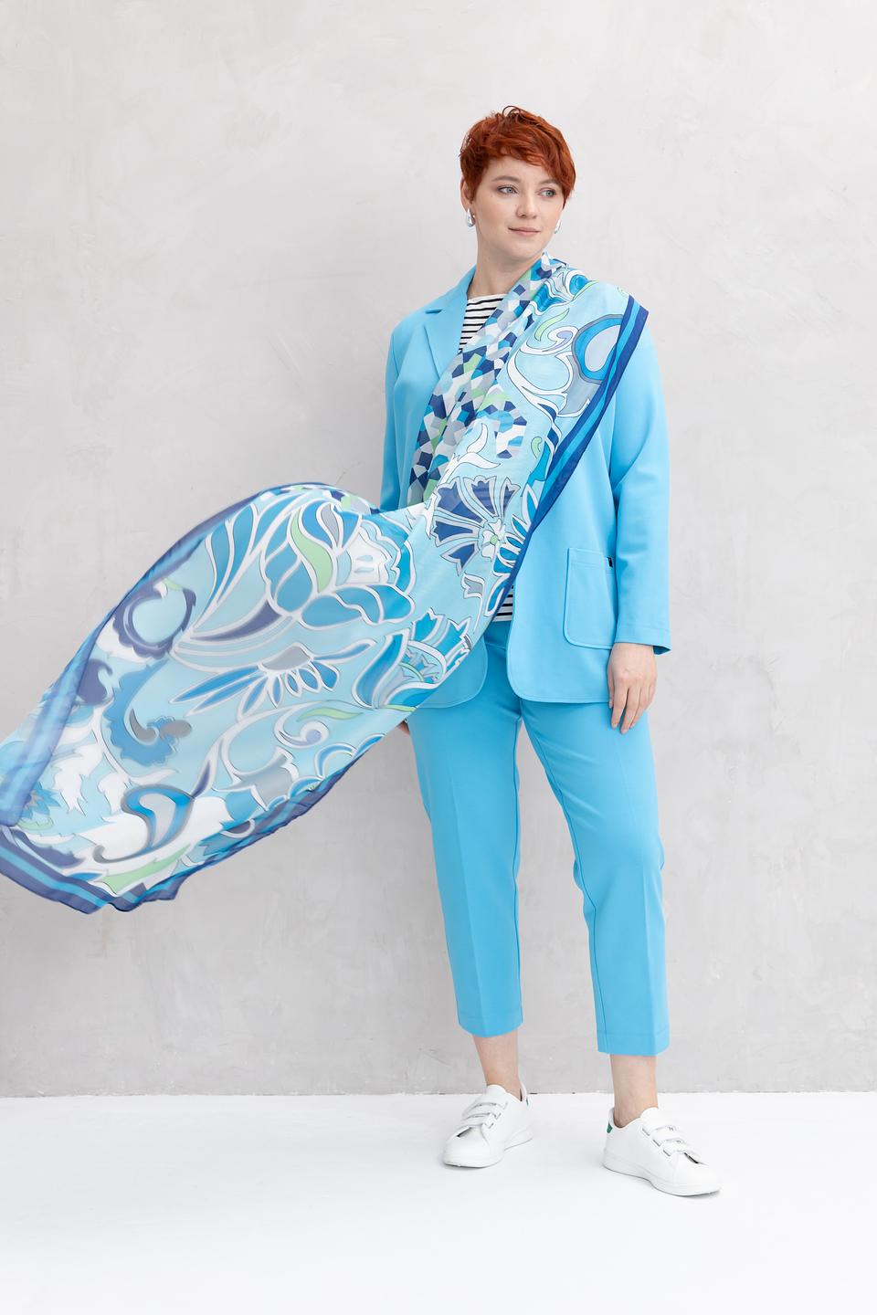 Шарф Bianca с абстрактным рисунком