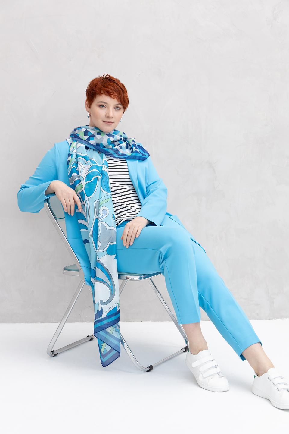 Шарф Bianca с абстрактным рисунком