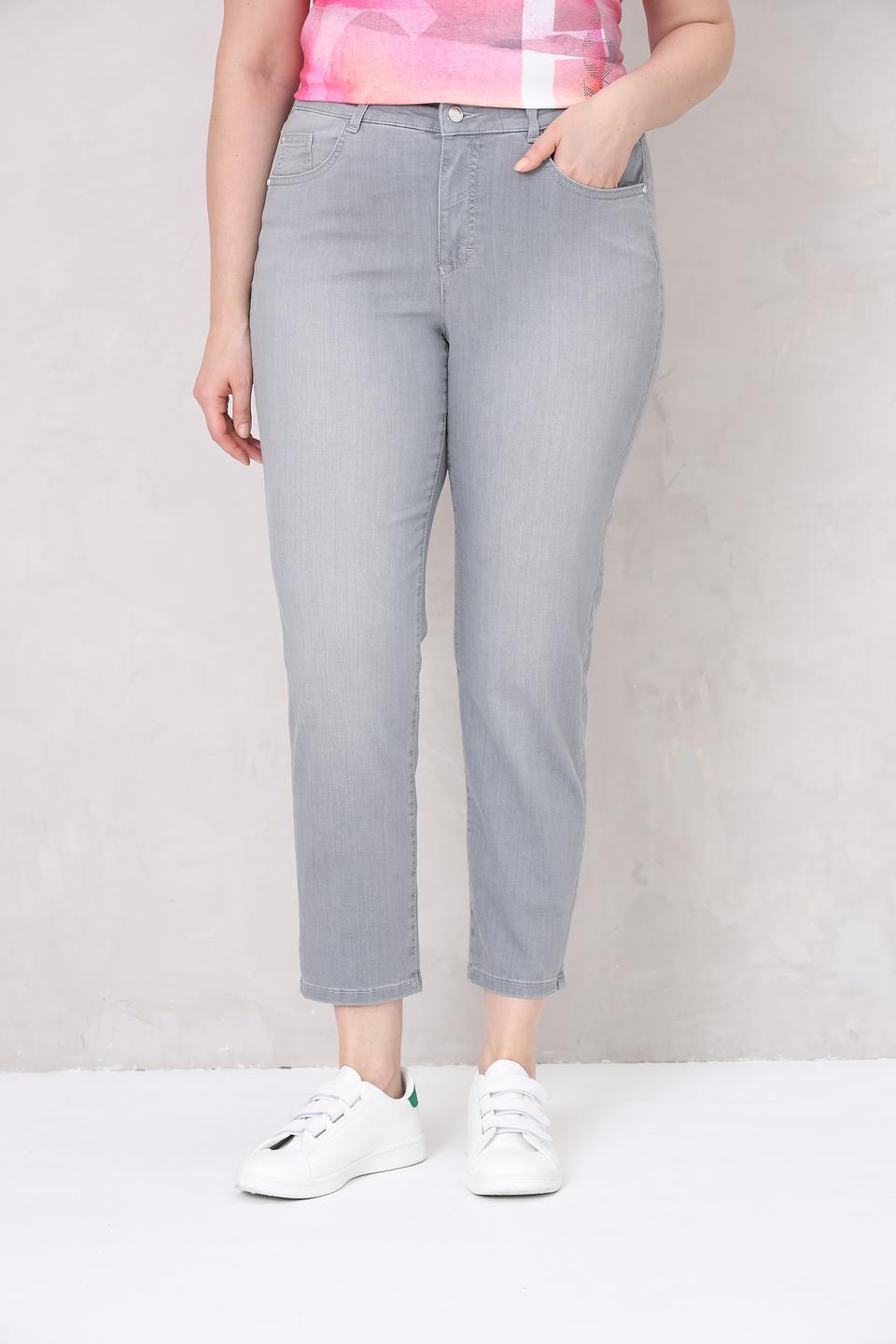 Джинсы Rabe collection серые прямые