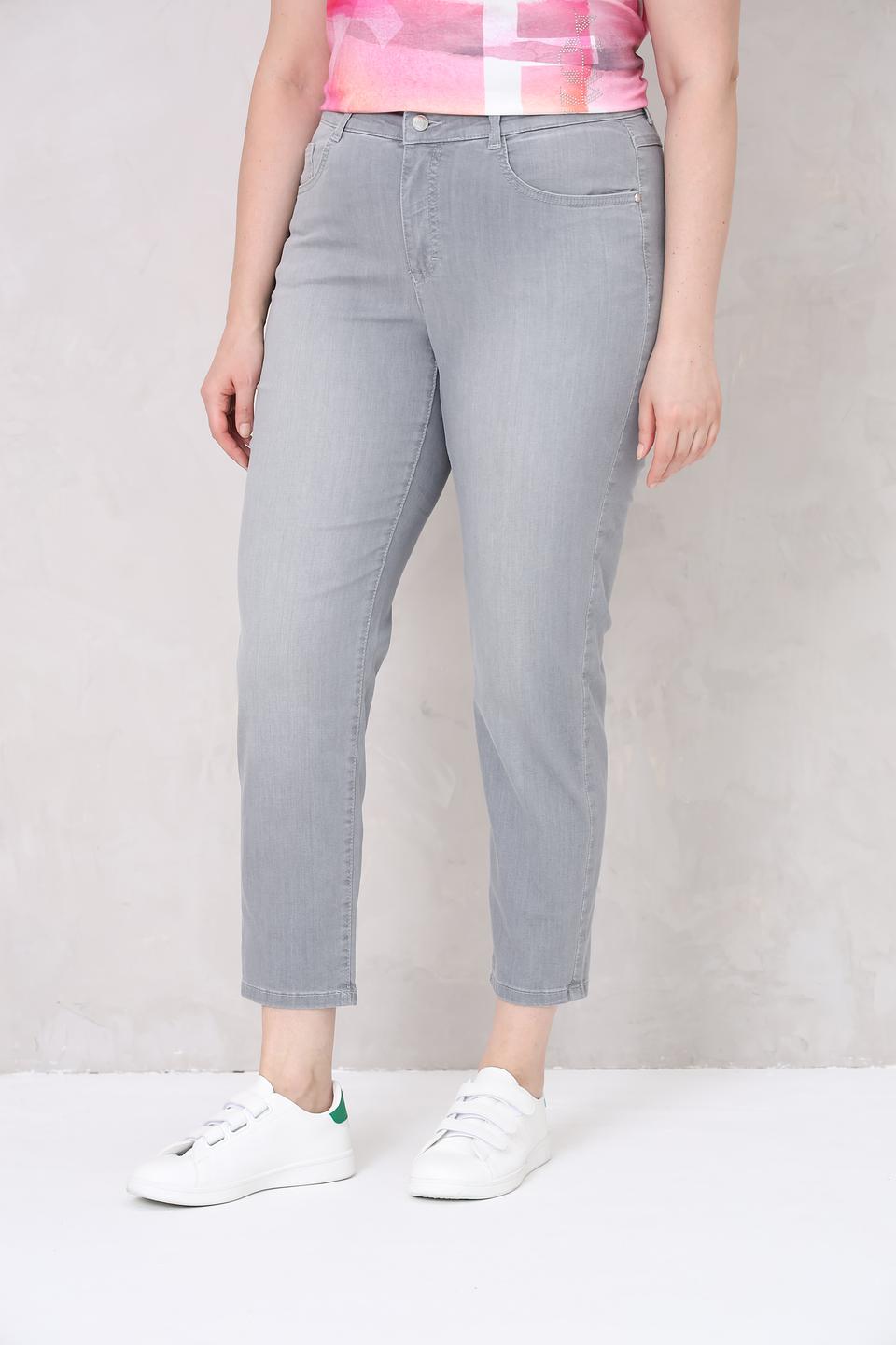 Джинсы Rabe collection серые прямые