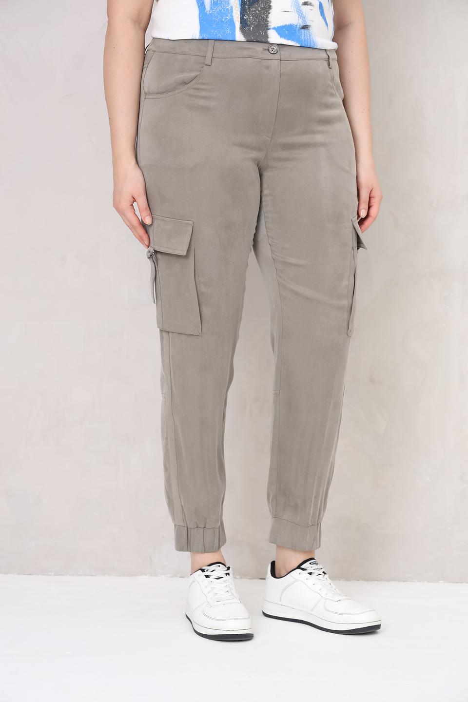Брюки карго Lecomte серые