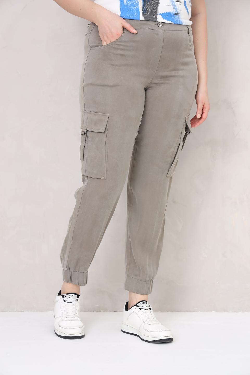 Брюки карго Lecomte серые