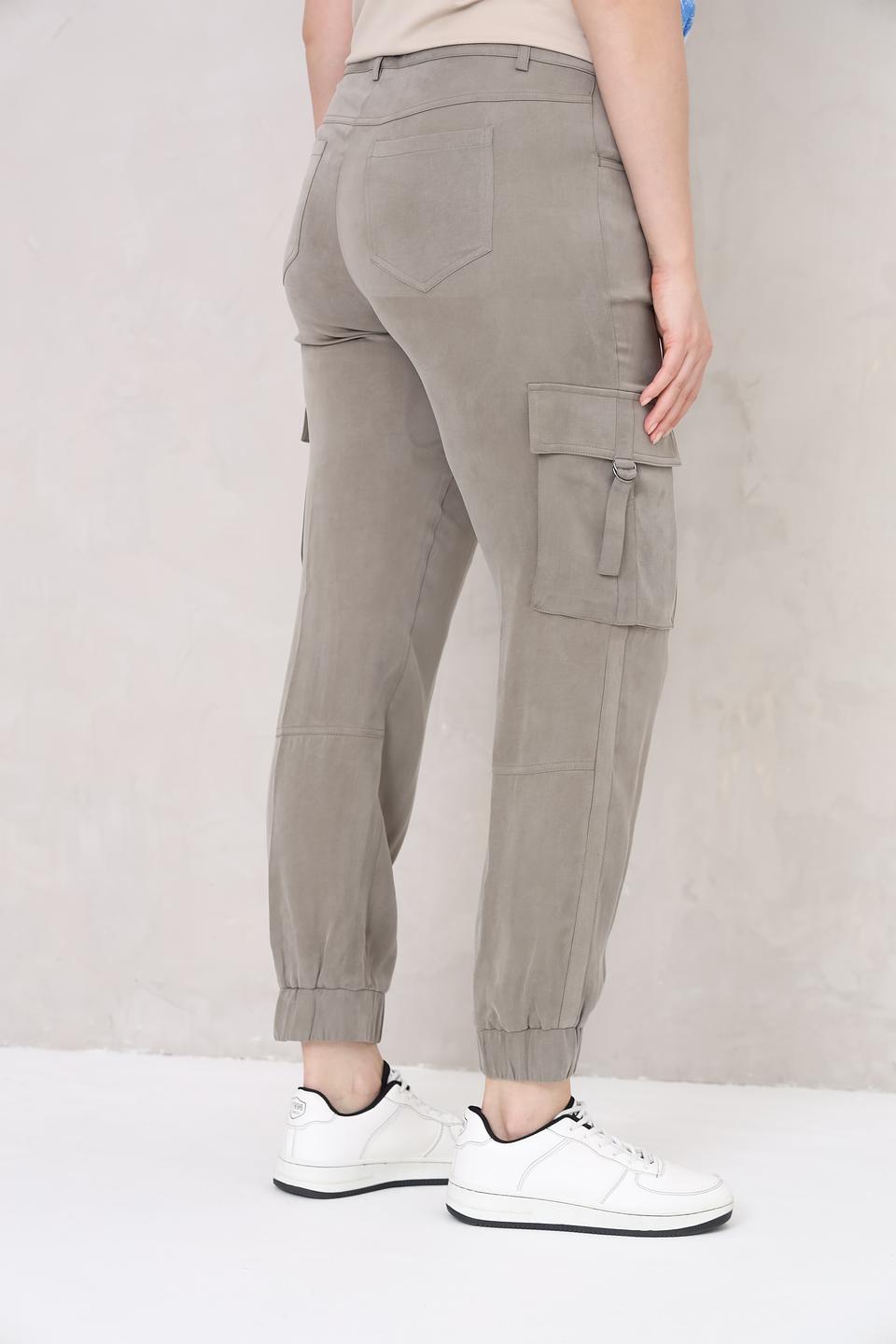 Брюки карго Lecomte серые