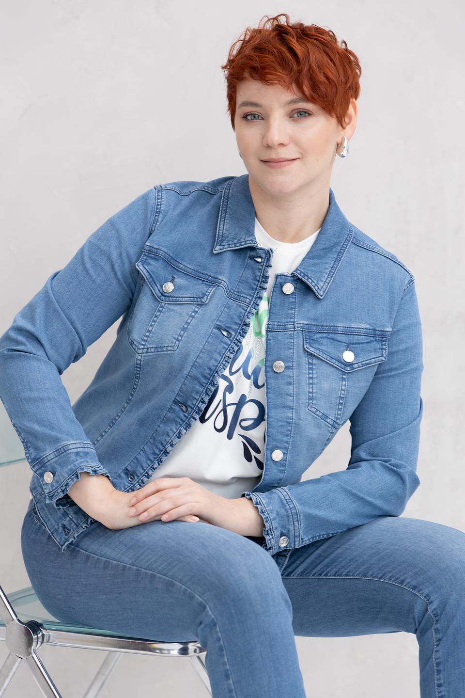 Жакет Rabe collection джинсовый голубой