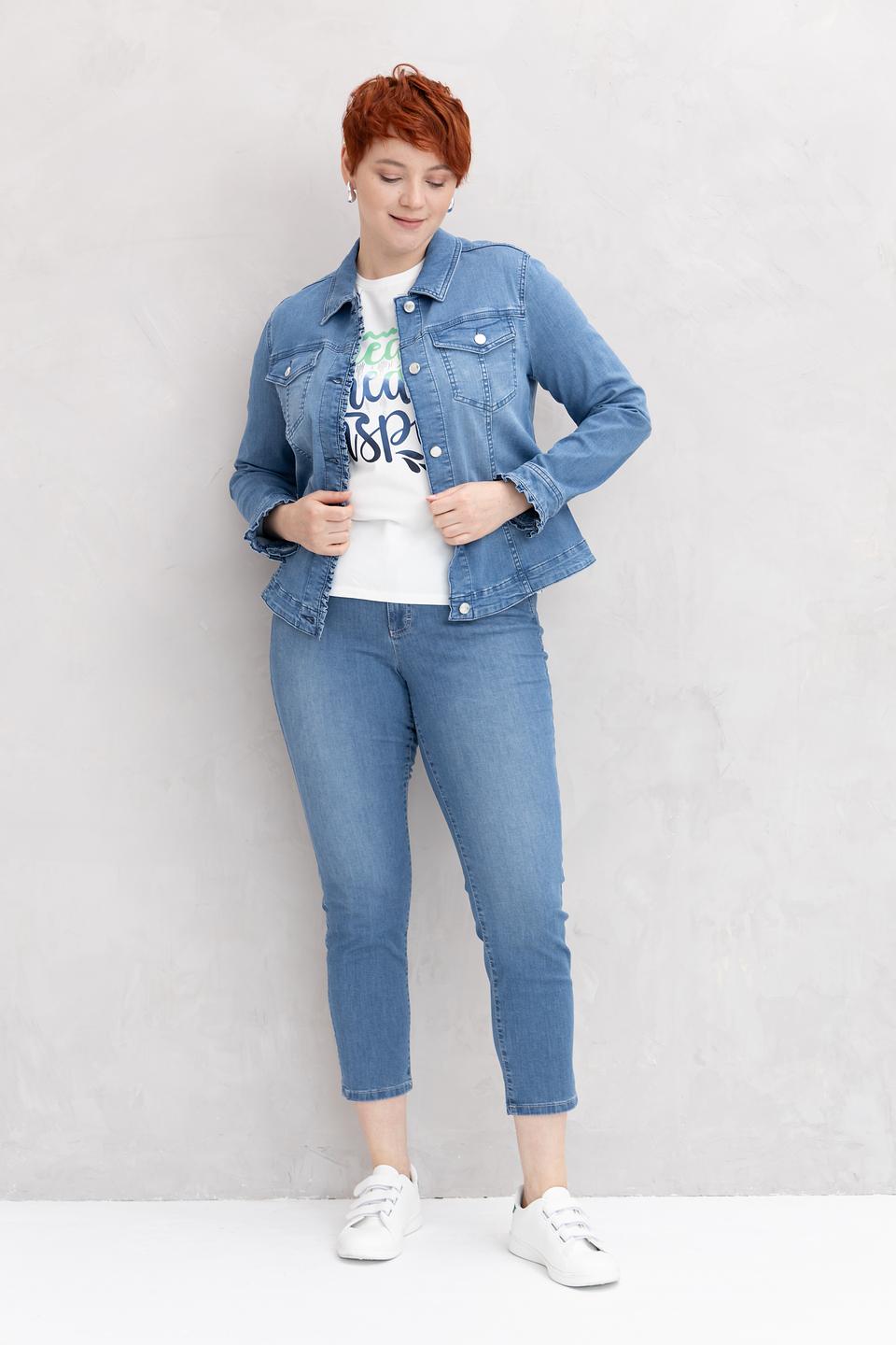 Жакет Rabe collection джинсовый голубой