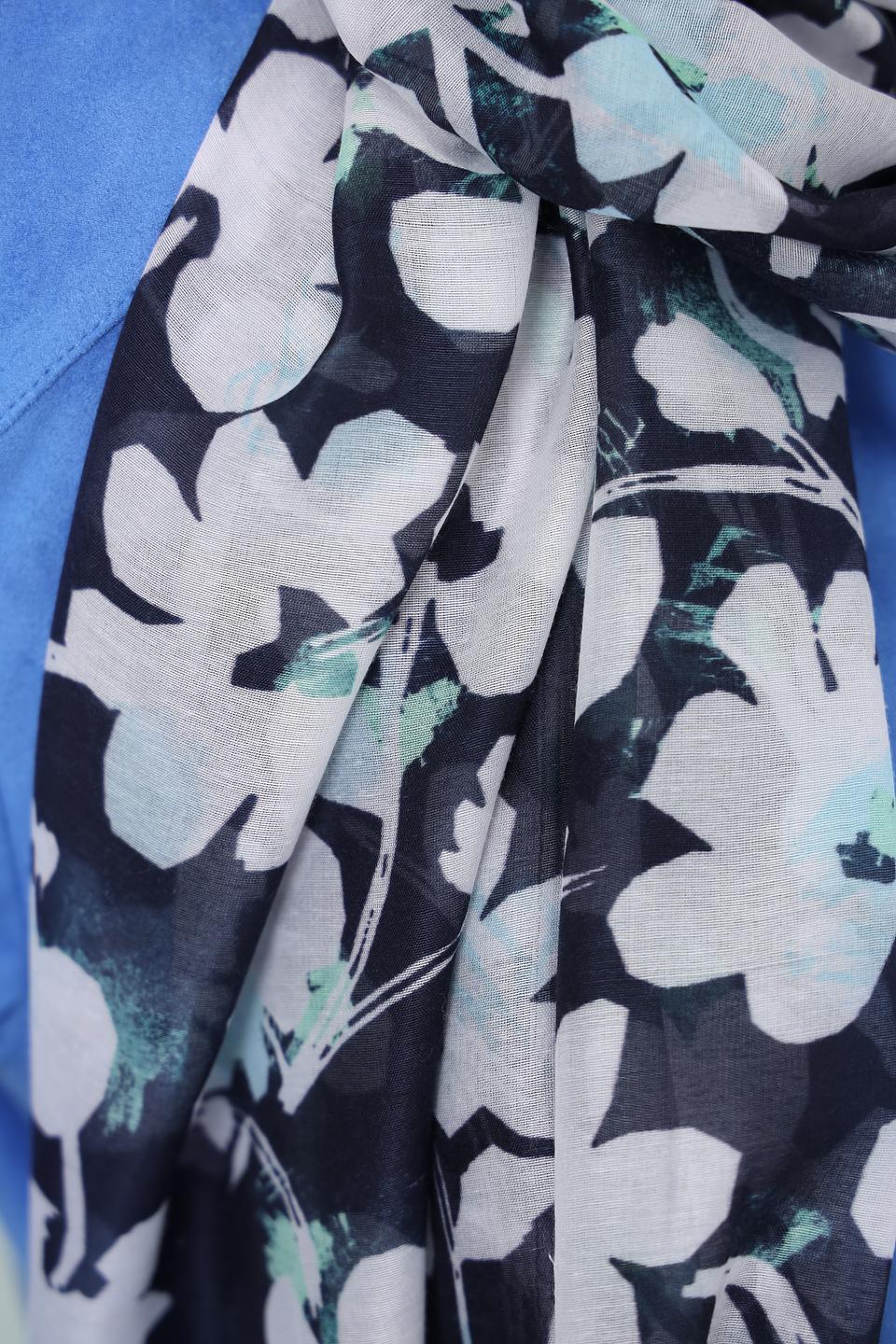 Шарф Rabe collection с цветочным принтом