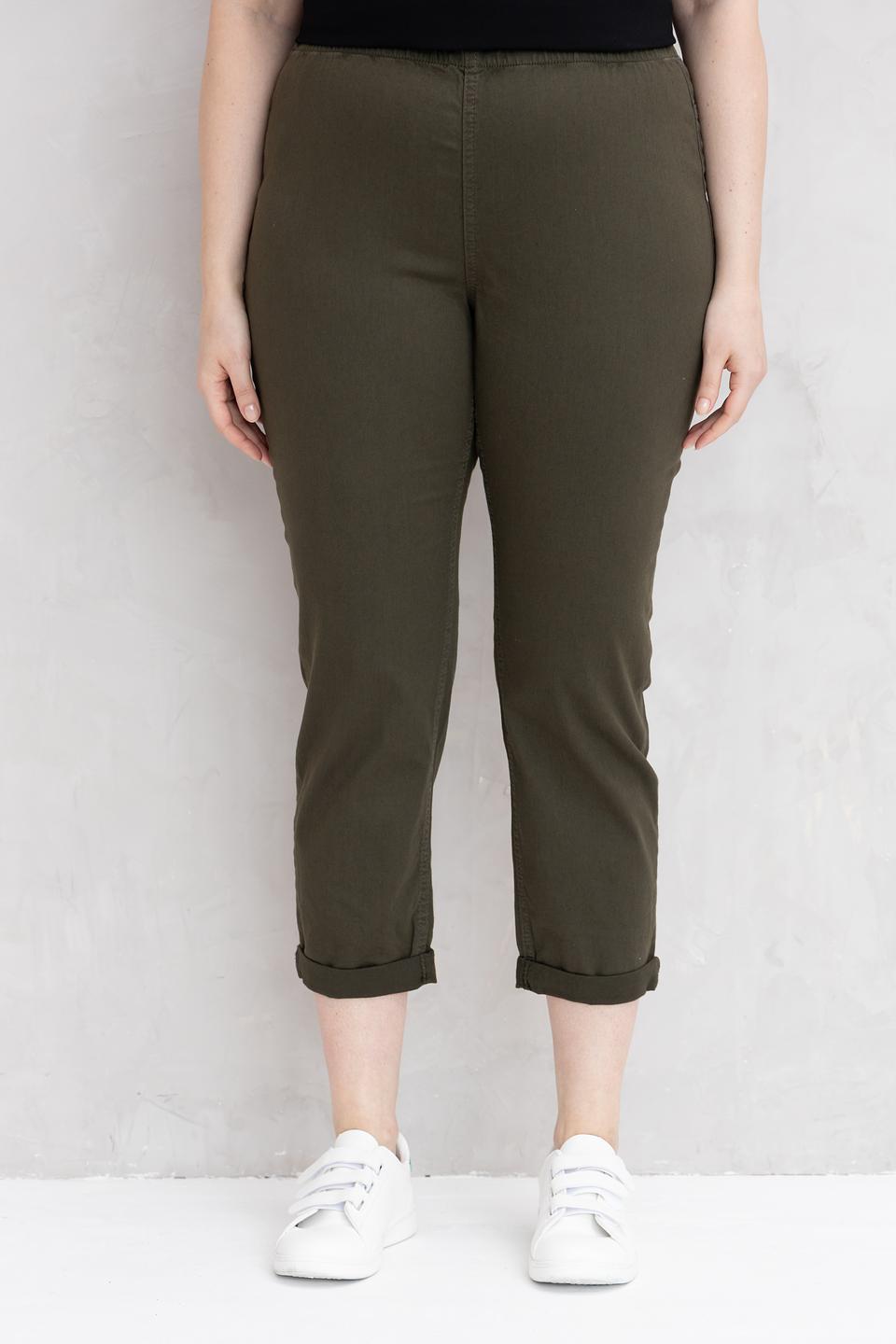 Брюки кюлоты Doris Streich хаки