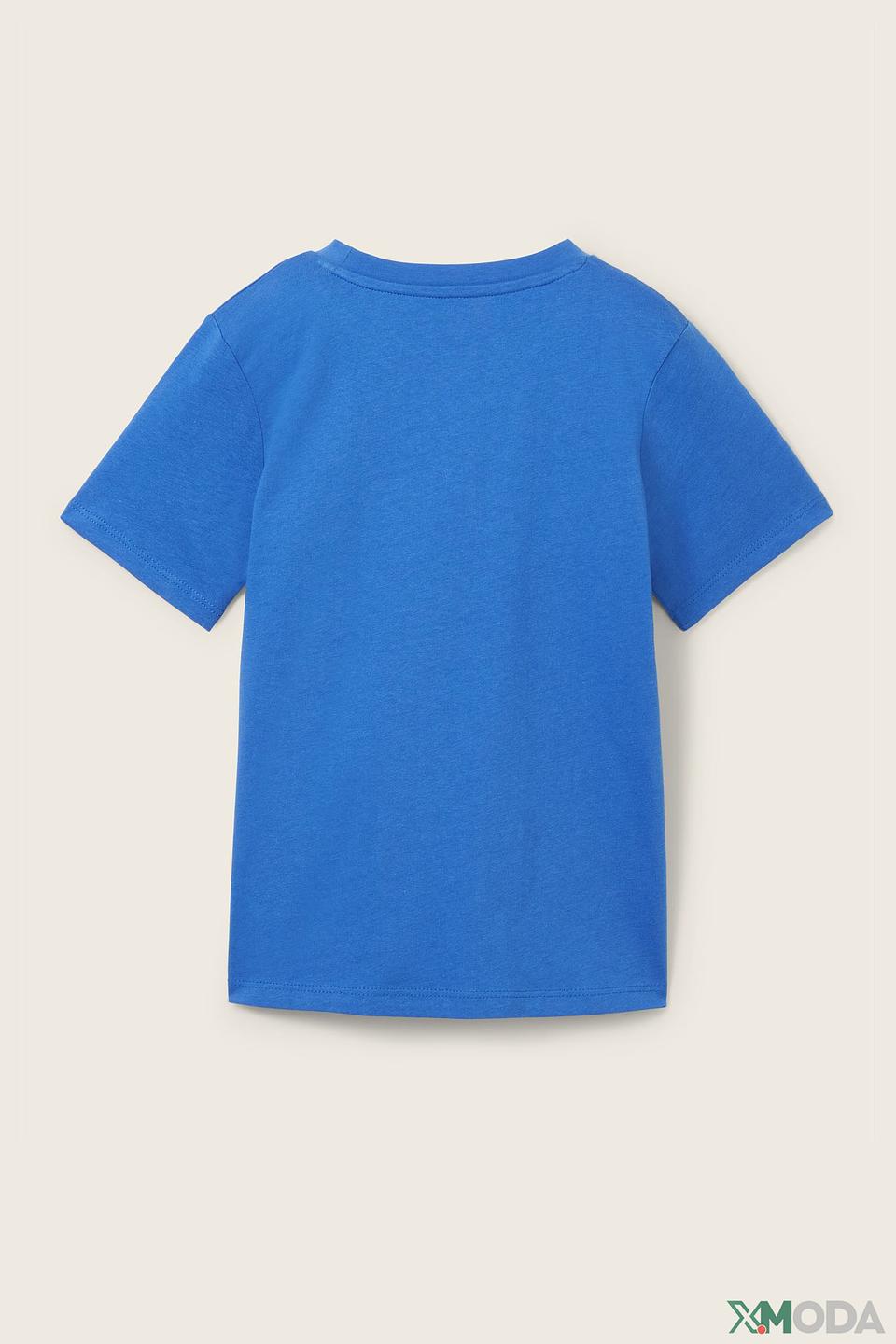 Футболка Tom Tailor с акулой синяя