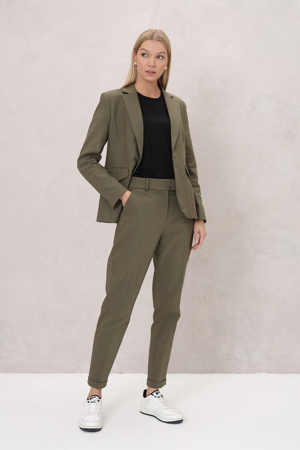 Брюки классические MORE and MORE хаки