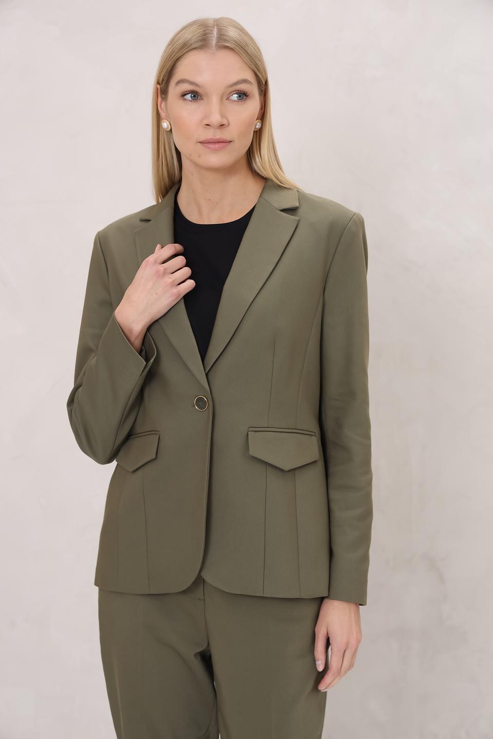 Жакет More and More оливковый