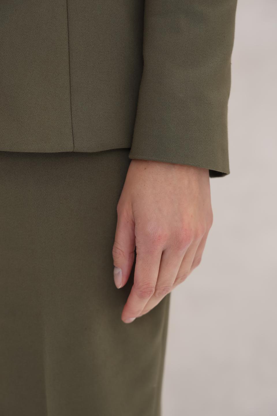 Жакет More and More оливковый