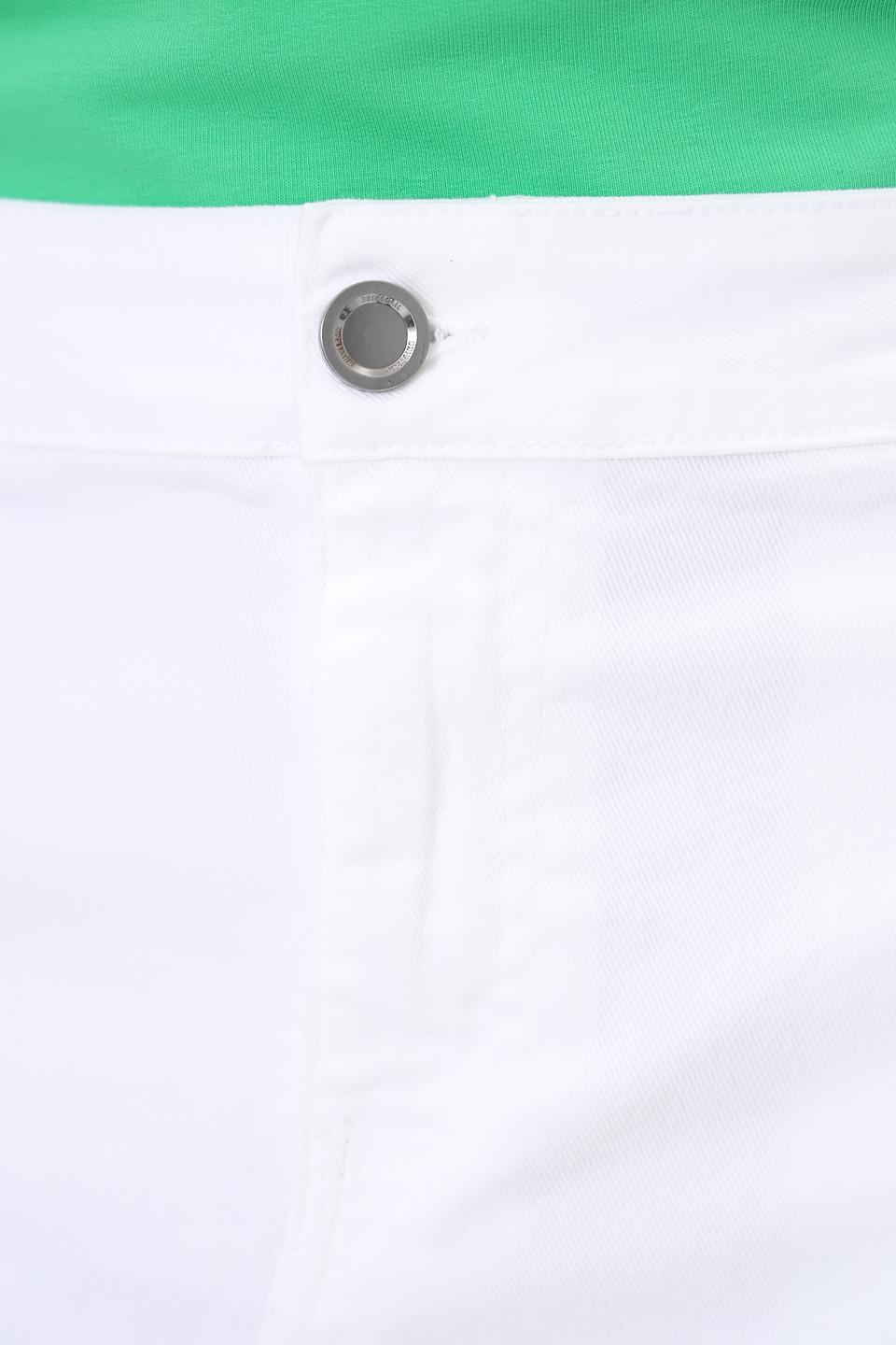 Юбка UNQ женская белая с разрезом