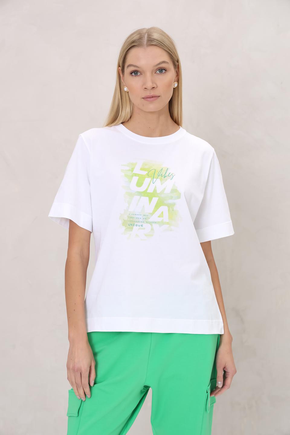 Футболка UNQ женская с принтом