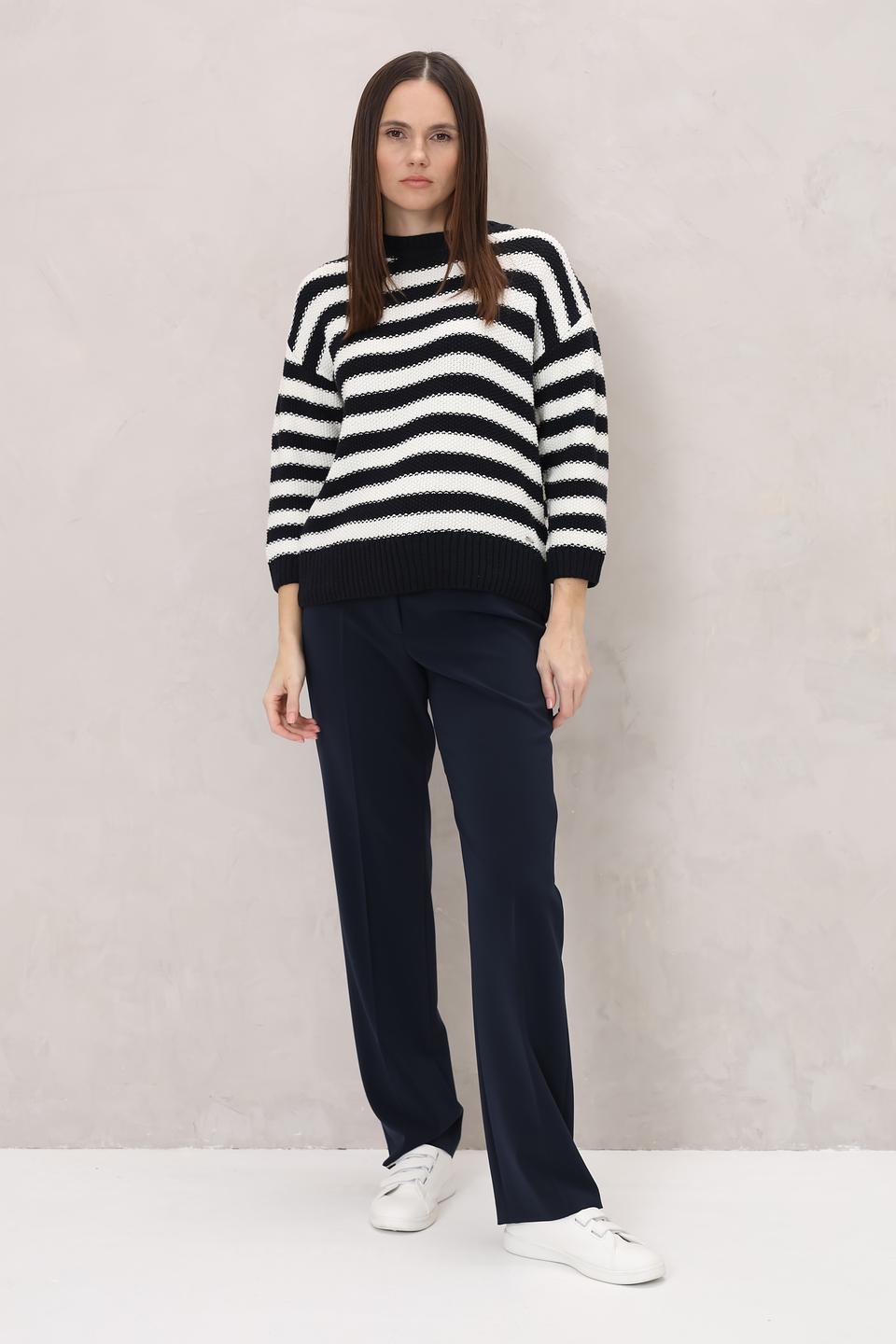 Пуловер More and More в полоску