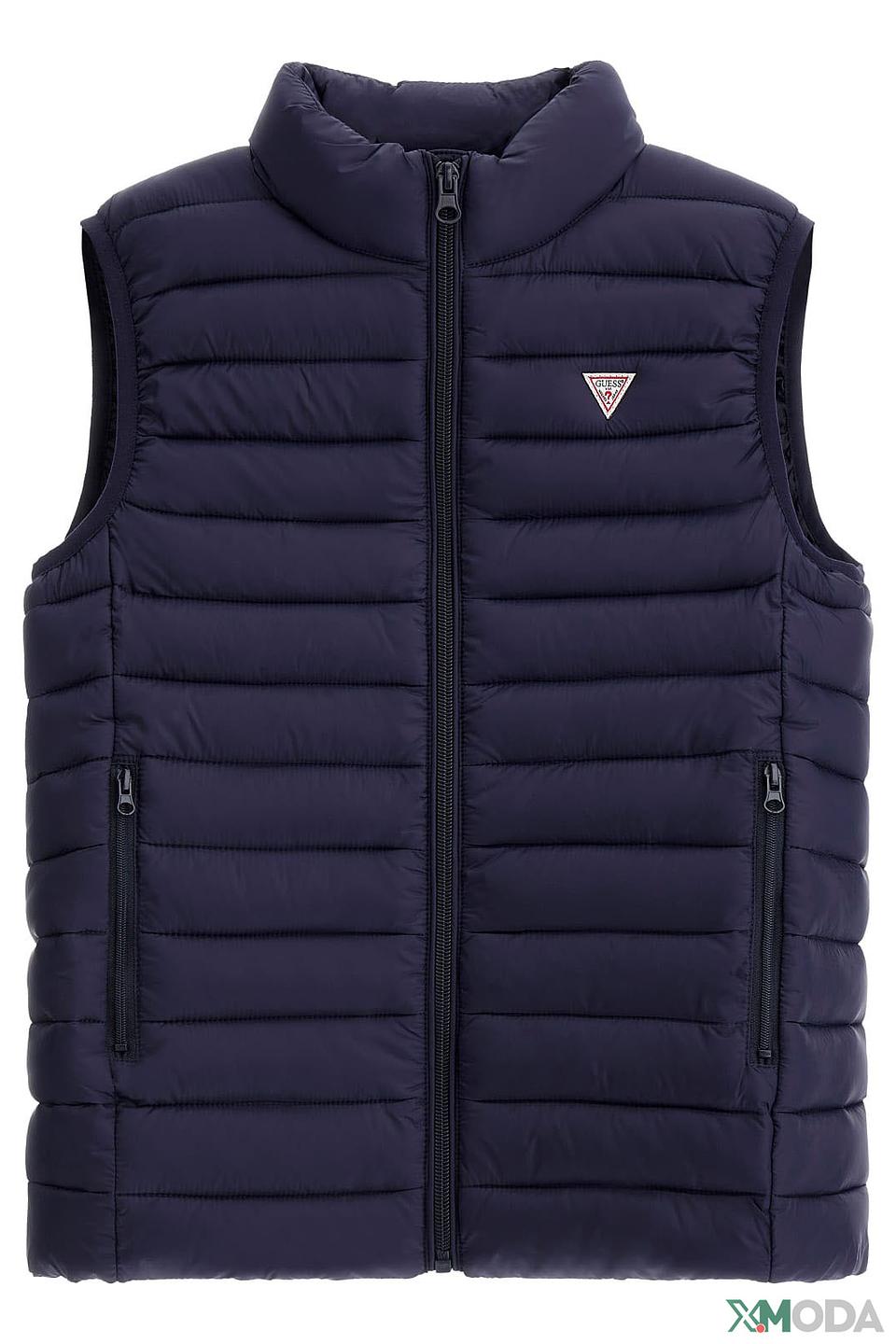 Жилет Guess стеганый синий