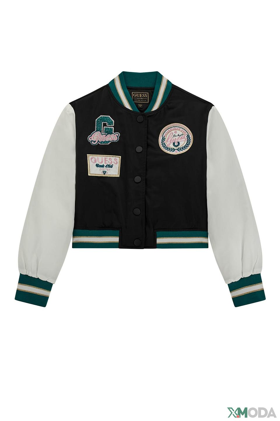 Куртка Guess дев. бомбер чёрный