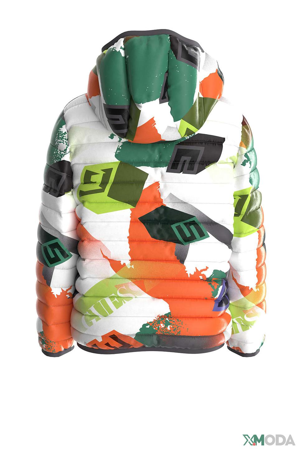 Куртка Guess разноцветная