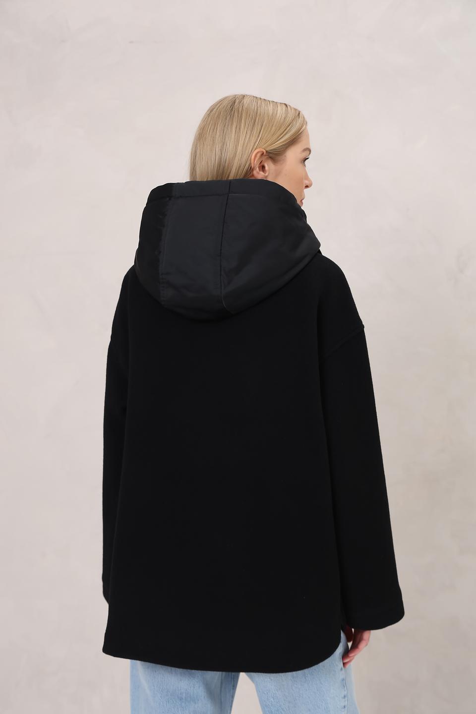 Куртка Marc O Polo чёрная с капюшоном