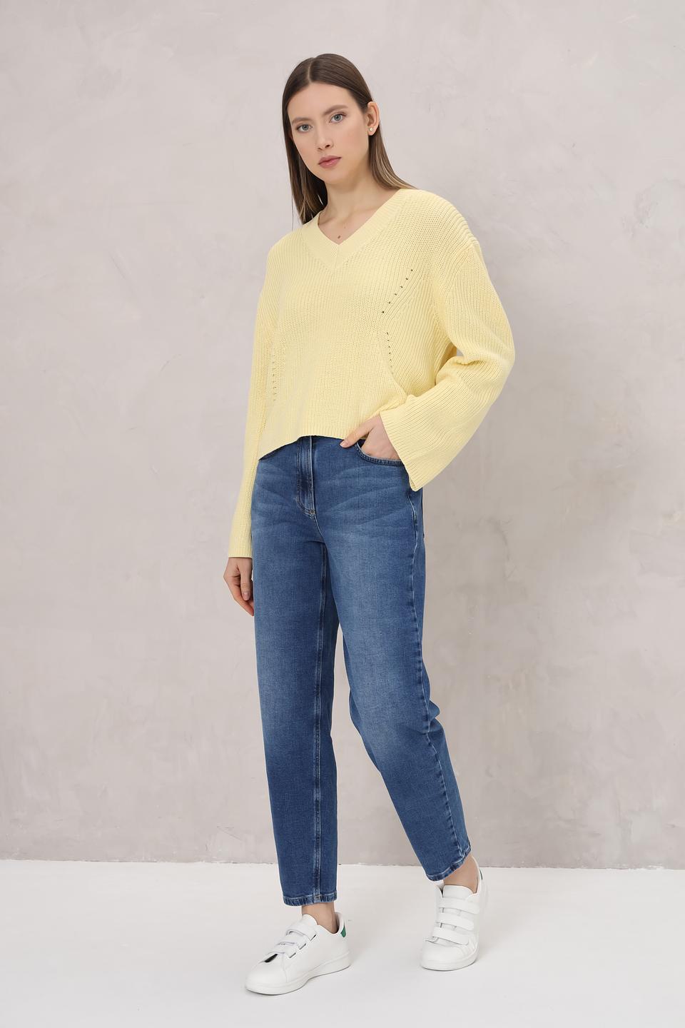 Пуловер Tom Tailor denim жёлтый