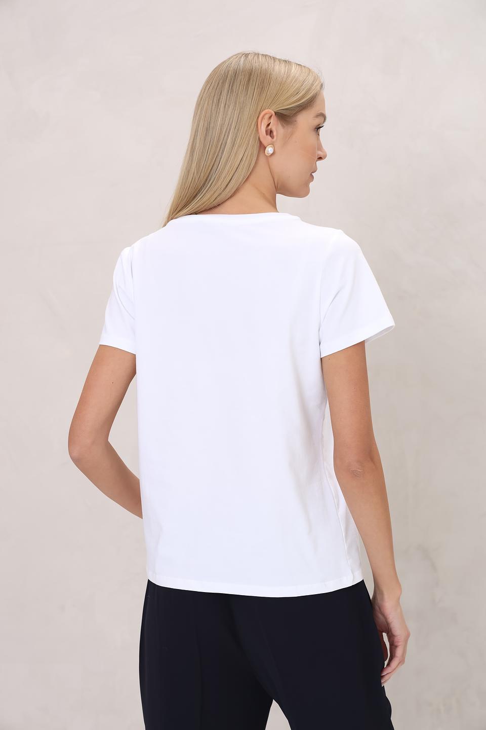 Футболка More and More с принтом