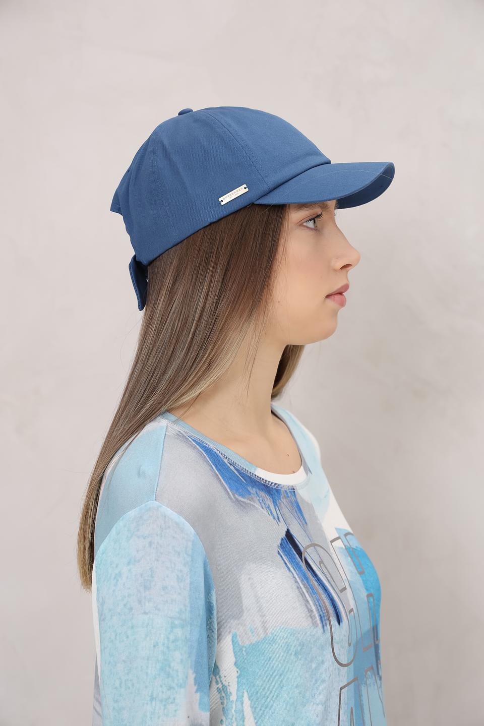 Бейсболка Seeberger голубая