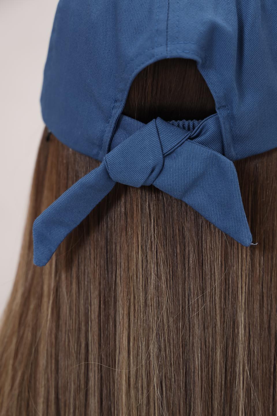 Бейсболка Seeberger голубая