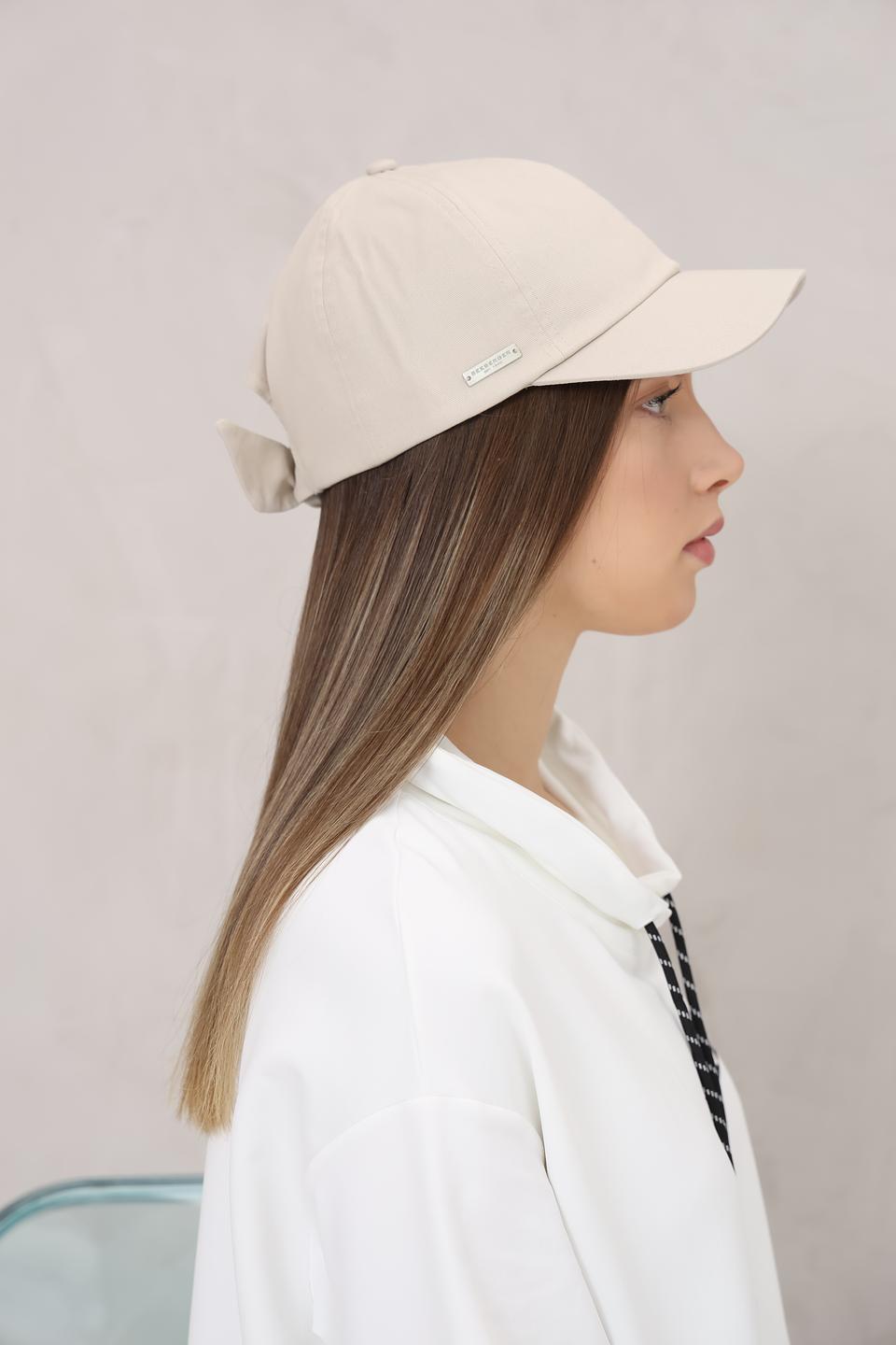 Бейсболка Seeberger бежевая