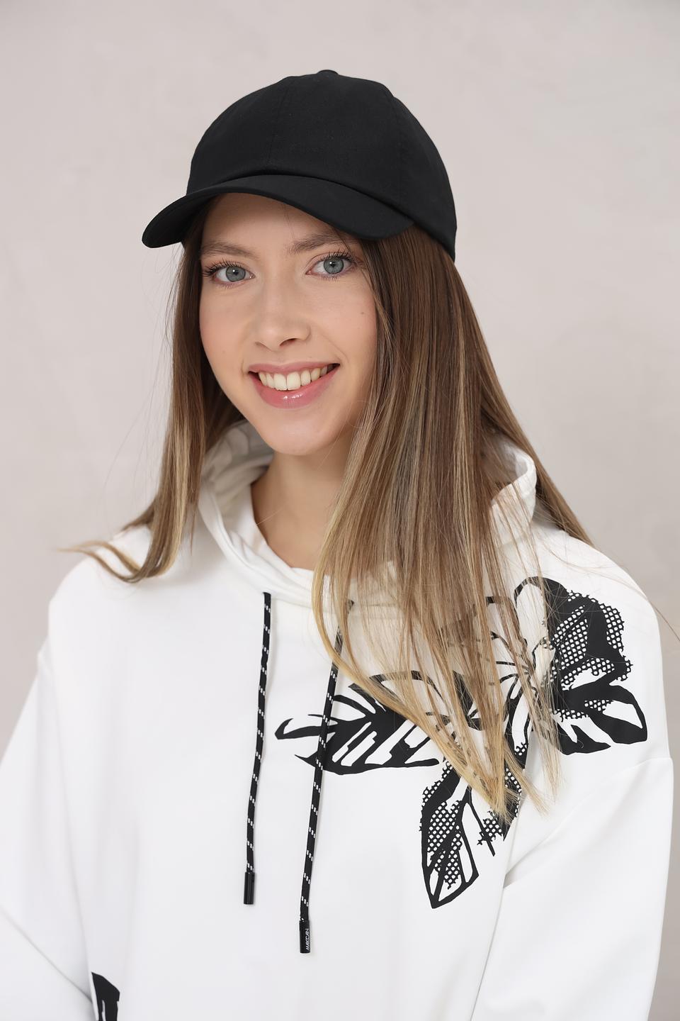 Бейсболка Seeberger чёрная