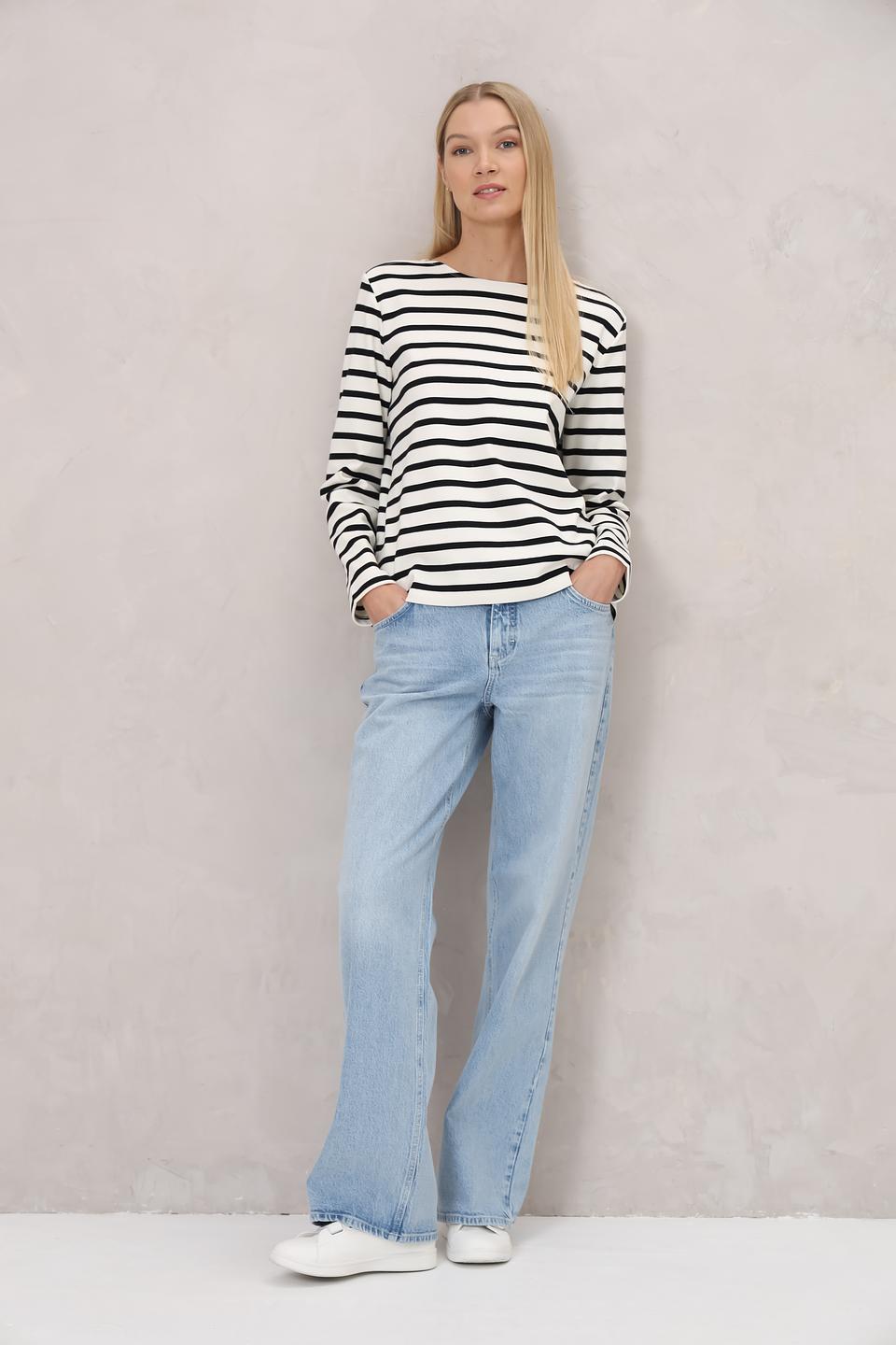 Джинсы Angels клеш голубой